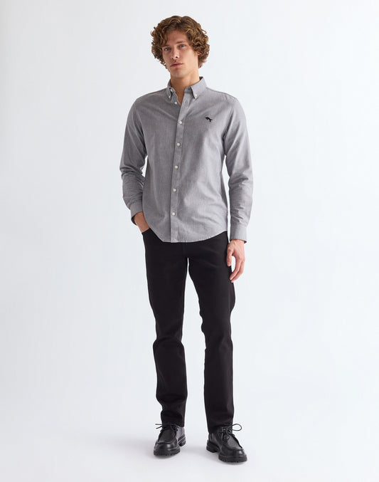 Wrangler Oxford Shirt – Grey
