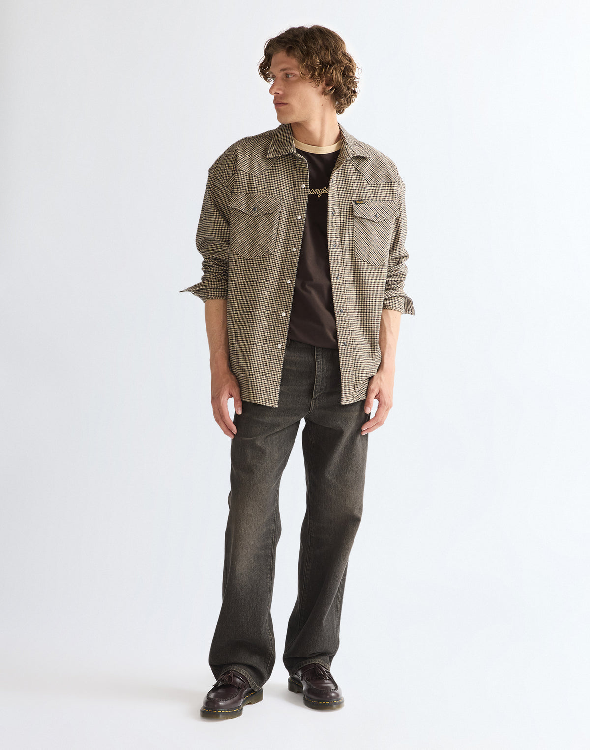Wrangler Western Shirt – Mojave Heather