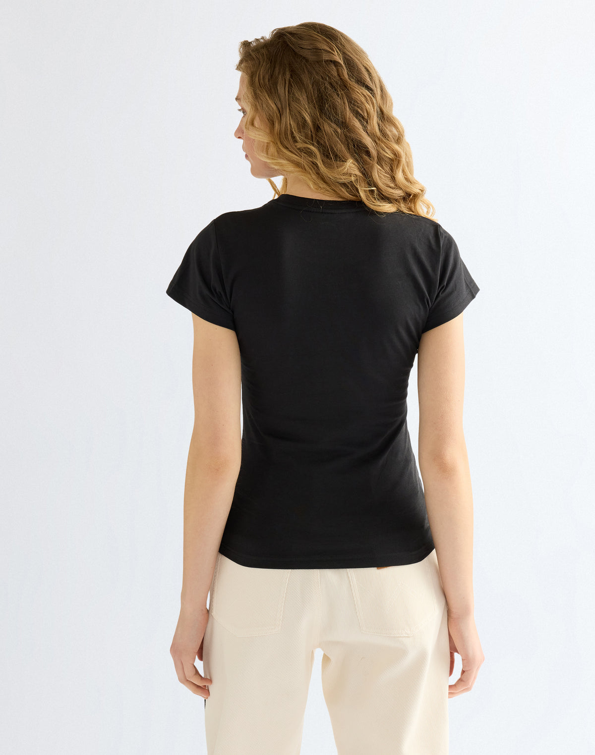Wrangler Shrunken Band Tee – Jet Black