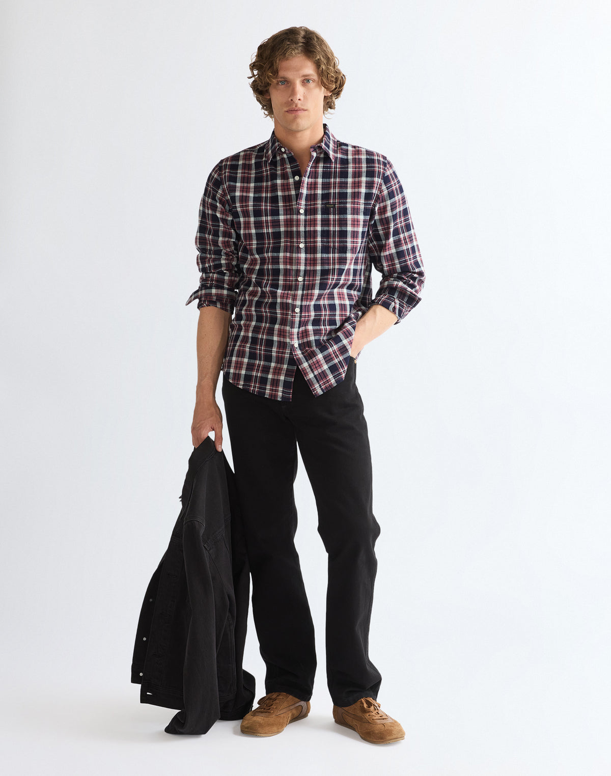 Wrangler 1 PKT Shirt – Rose Indigo