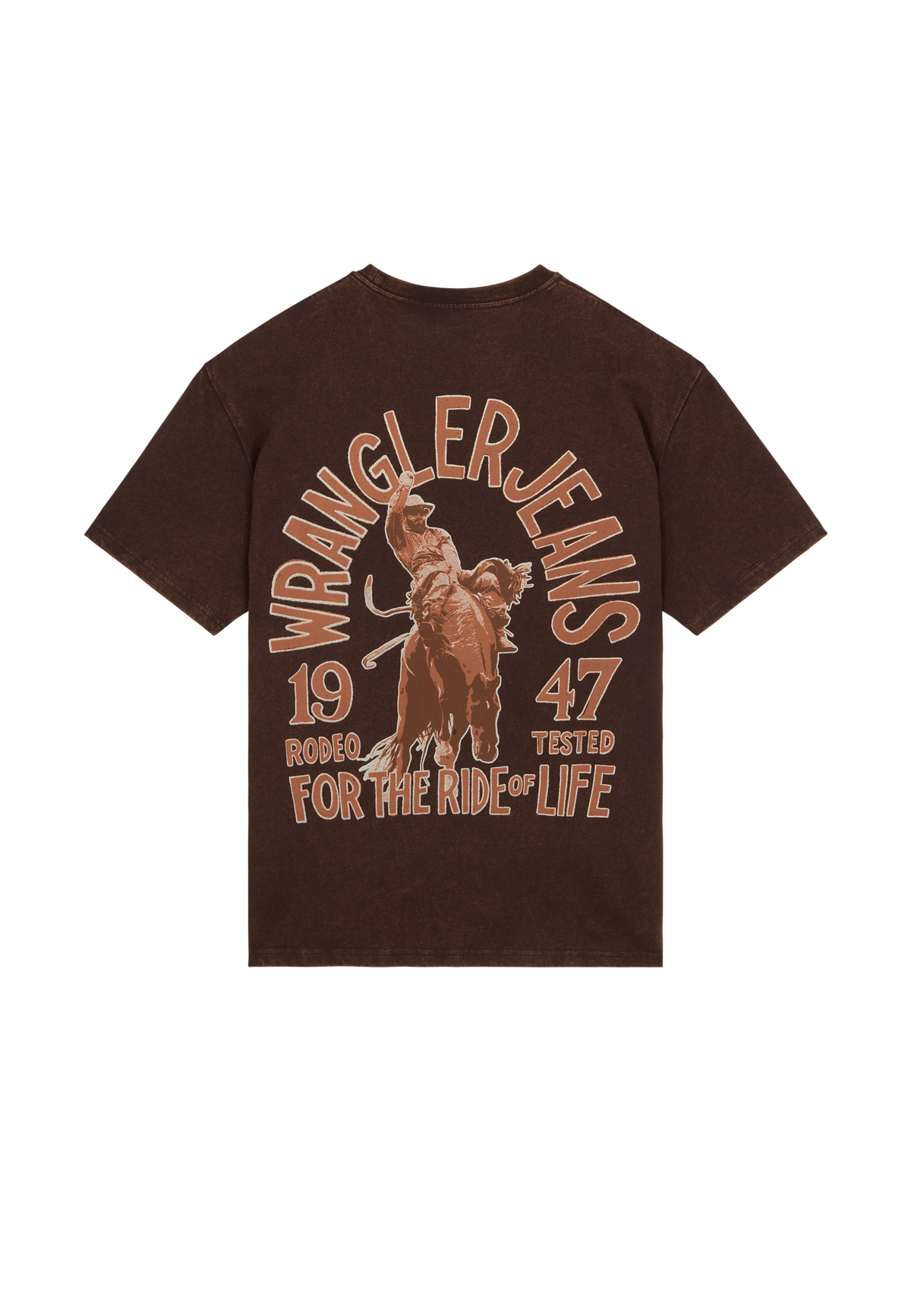 Wrangler Vintage Tee – Chocolate Torte