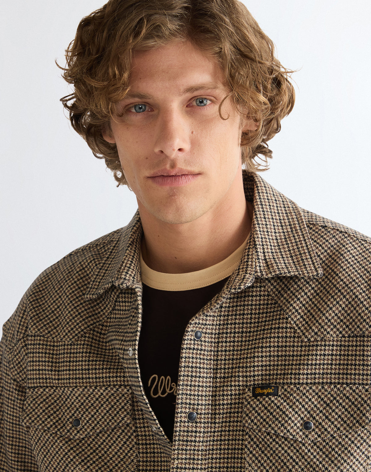 Wrangler Western Shirt – Mojave Heather