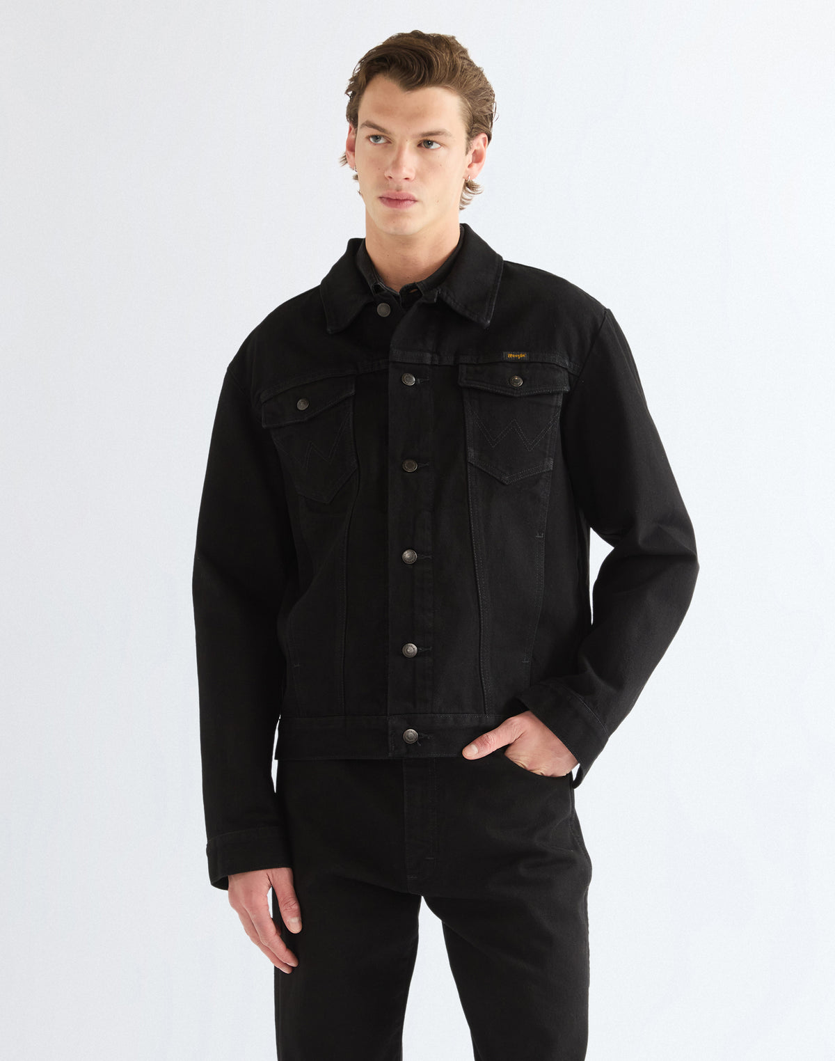 Wrangler Cowboy Cut Jacket – Shadow Black