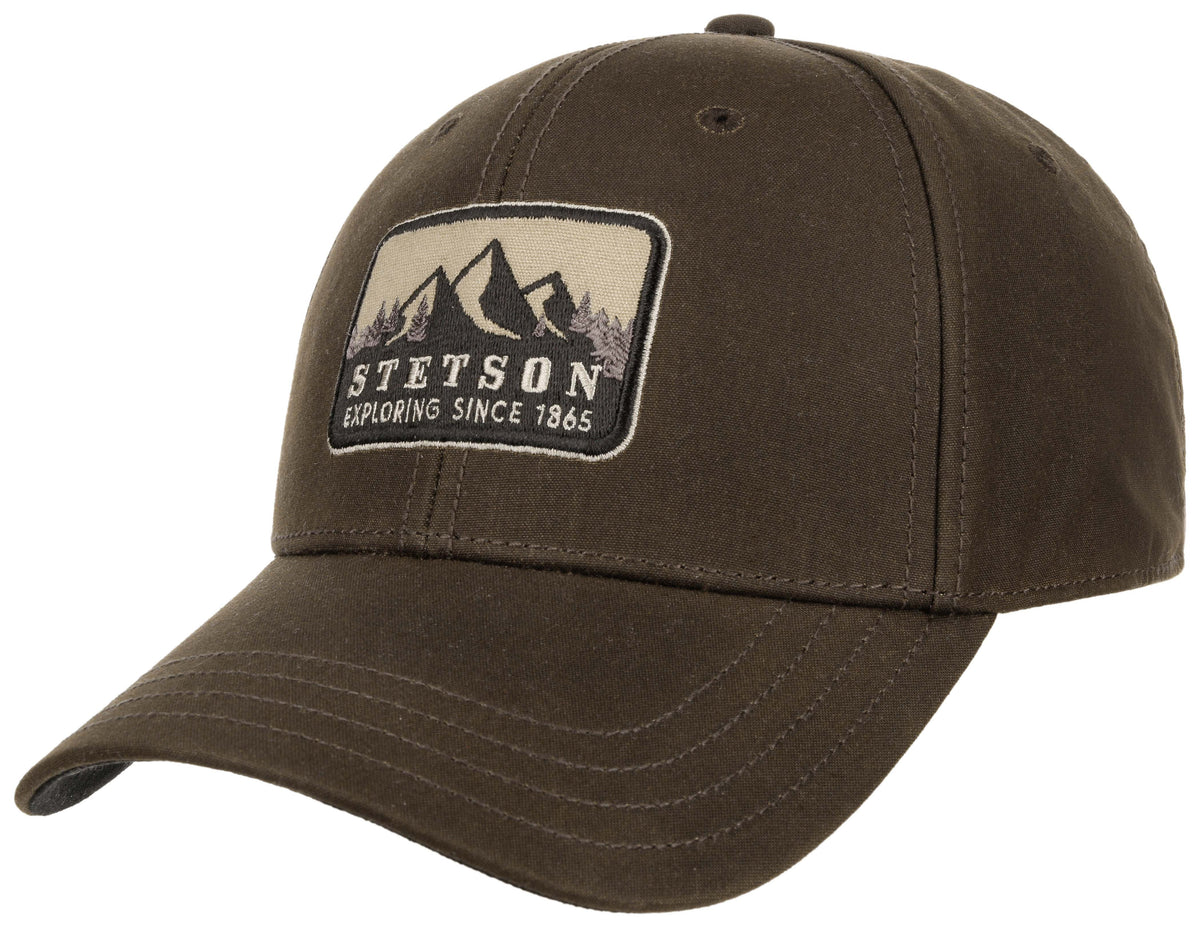Baseball Cap Waxed Cotton – Dark Chocolate