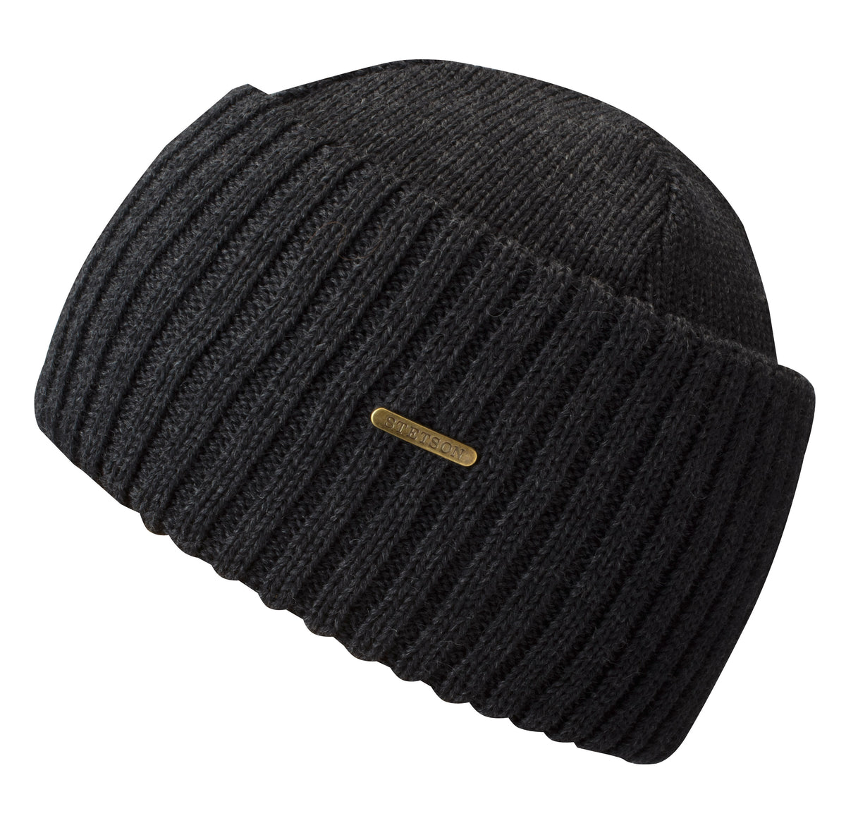 Stetson Merino Beanie – Black