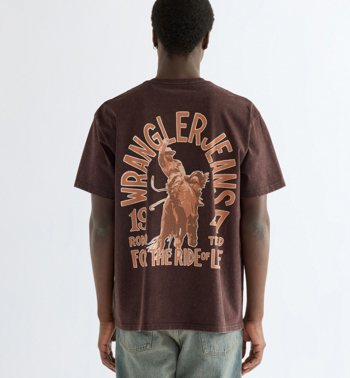 Wrangler Vintage Tee – Chocolate Torte