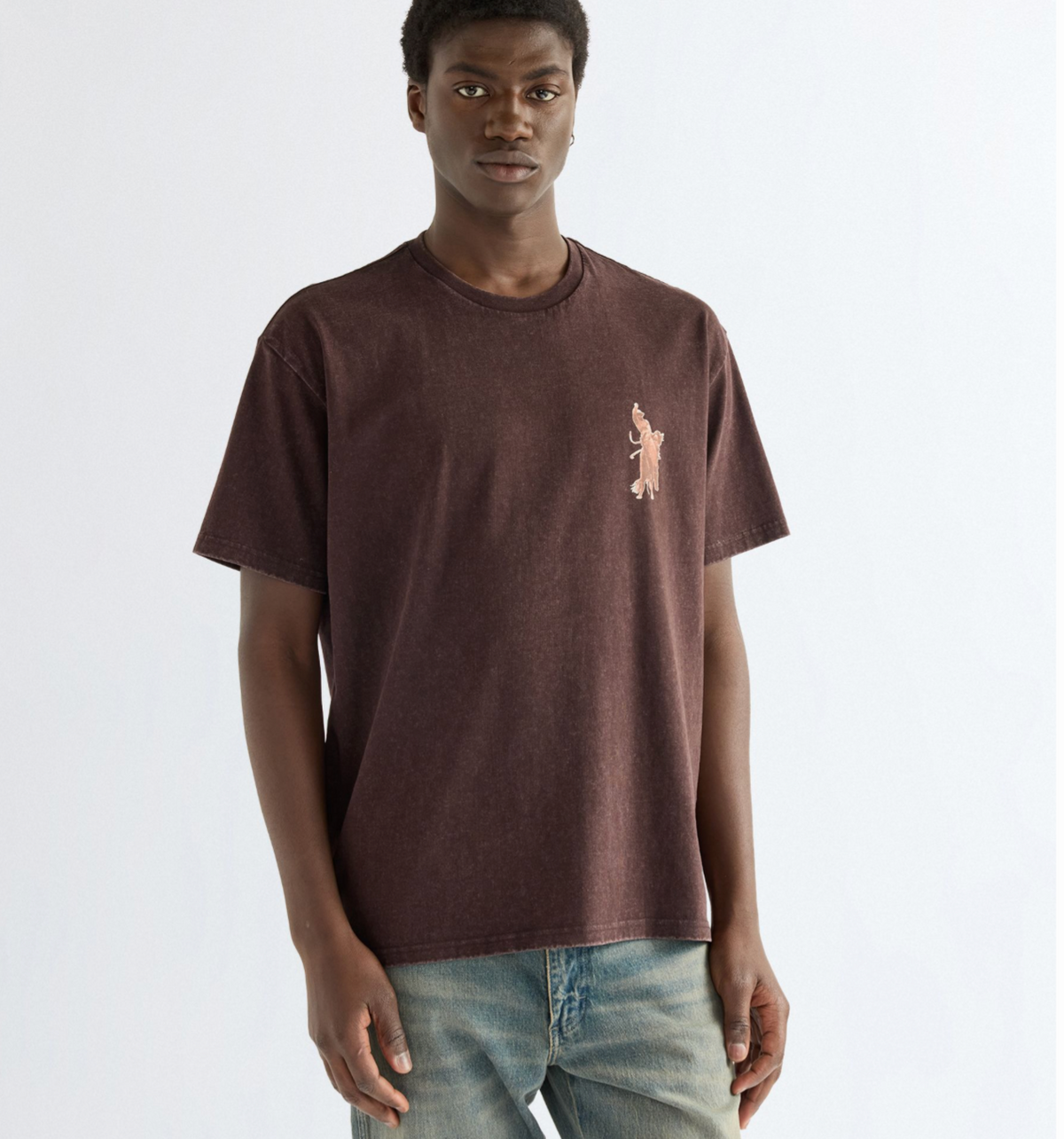 Wrangler Vintage Tee – Chocolate Torte